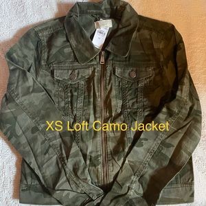 Loft camo jacket